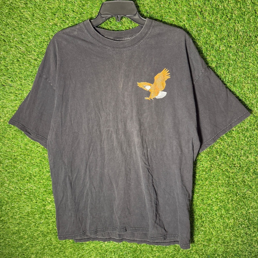 Hanes Heavyweight Eagle Graphic T Shirt Adult XL "If You Can Read This" FunnyTee
